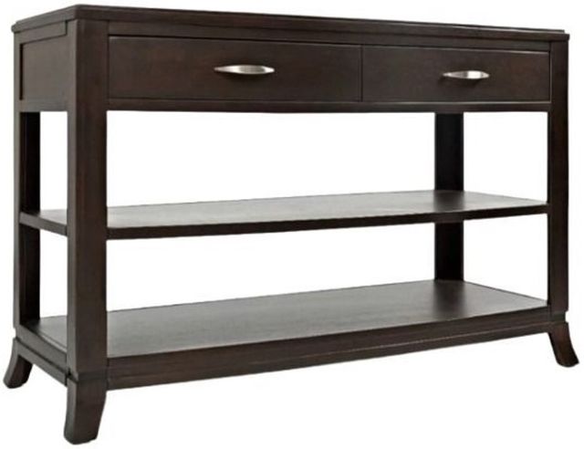 Jofran Inc. Downtown Merlot Console Sofa Table-0