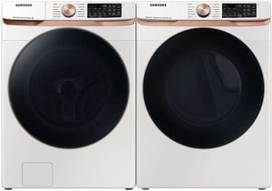 Samsung Ivory Front Load Laundry Pair