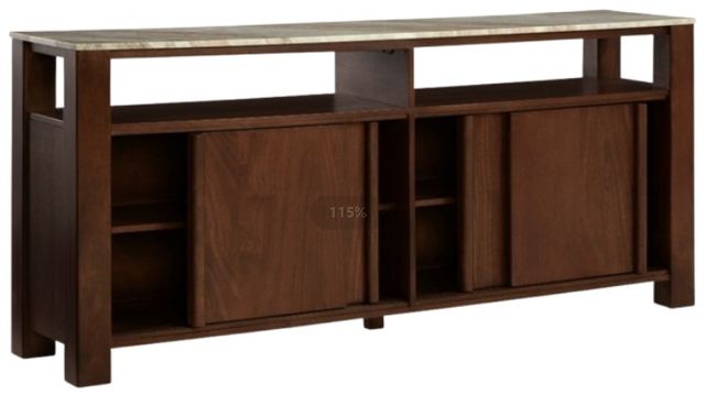 Signature Design by Ashley® Tobinville Dark Brown Accent Cabinet-2