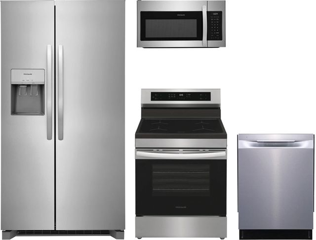 Frigidaire® 4 Piece Stainless Steel Induction Kitchen Package-0