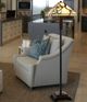 Cal® Lighting & Accessories Tiffany Dark Bronze/Wood Floor Lamp-3