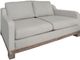 International Furniture Direct Samba Ecru Beige 2-Cushion Loveseat-0