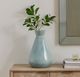 Uttermost® Flare Spire Powder Blue Indoor-Outdoor Ceramic Vase-2