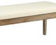 ACME Furniture Claudia Beige/Salvage Brown Bench-2