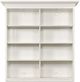 Hammary® Structures White Double Bookcase-1