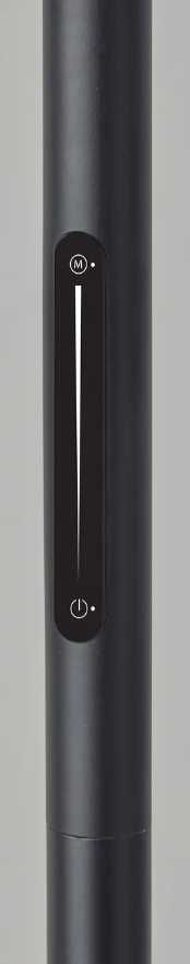 Adesso® Elmore Black LED Tree Floor Lamp-2