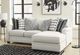 Signature Design by Ashley® Huntsworth 2-Piece Dove Gray Right Arm Facing Sectional and Chaise-3