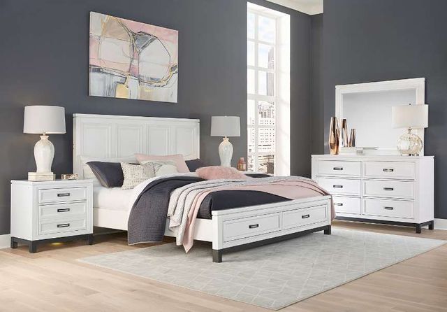 aspenhome® Hyde Park White Paint Liv360 Nightstand-2
