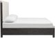 Magnussen Home® Plum Creek Elite Dove/Ravenwood Black California King Upholstered Panel Storage Bed-1