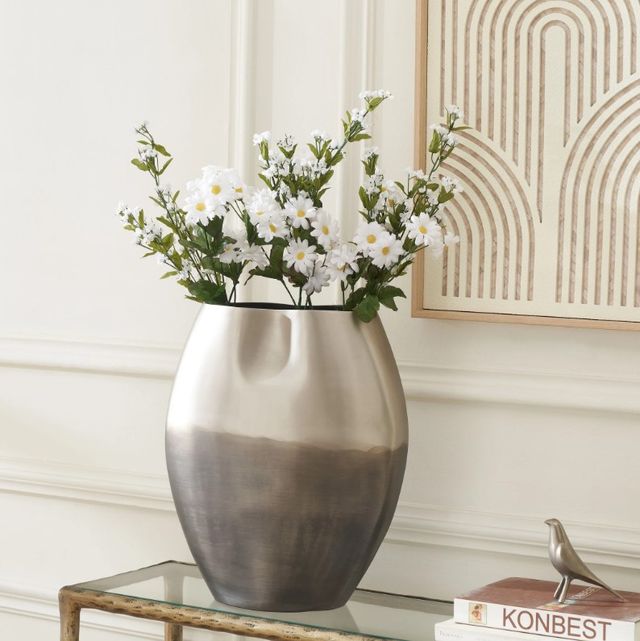 Renwil® Chambray Ombre Nickel Vase-1