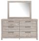 Signature Design by Ashley® Jonnifer Gray Dresser and Mirror-2