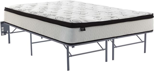 Sierra Sleep® by Ashley® 2-Piece 14" Hybrid and Better than a Boxspring Mattress Set-3