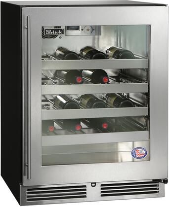 Perlick® ADA-Compliant Series 4.8 Cu. Ft. Stainless Steel Wine Cooler-0
