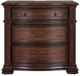 Liberty Furniture Provence Park Chateau Brown Bedside Chest with Charging Station-2