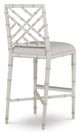 Century® Brighton Antique White/Flax Counter Stool-1