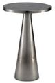Currey & Company Tondo Black Nickel Accent Table-0
