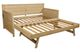 Kodiak Furniture Marisa Weathered White Twin Daybed includes Pop Up-0
