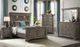 Elements International Kings Court 3-Piece Gray King Storage Panel Bedroom Set-1