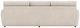 Bernhardt Cameron Bernhardt Living Beige Leather Sofa-3