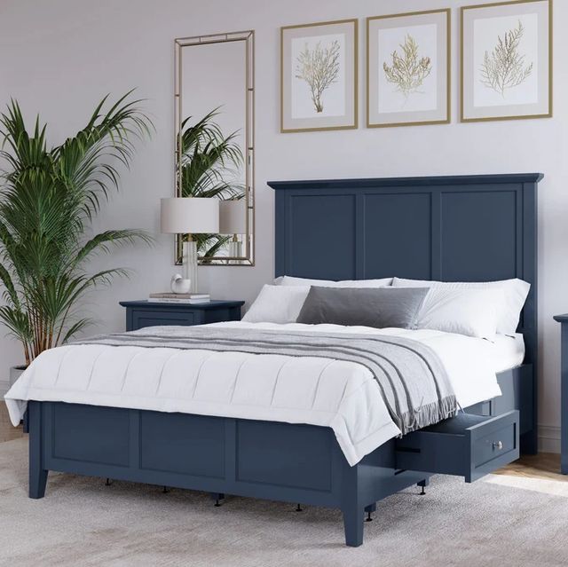 Modus Furniture Grace Blueberry Full Platform Storage Bed-1