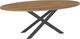 Amisco Customizable Ascencio 84" Oval Dining Table with 1" Birch Veneer Top-0