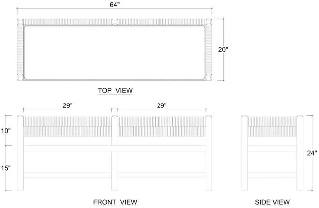 Bramble Customizable Hunter Bench-1