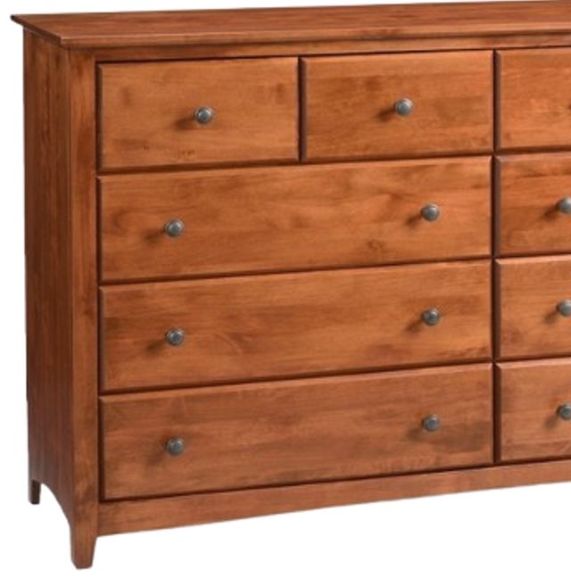 Archbold Furniture Customizable Shaker 10-Drawer Dresser-1