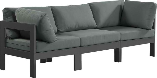 Meridian Furniture Nizuc Grey Outdoor Patio Modular Sofa-0