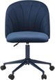 Linon Abigail Navy Blue Desk Chair-2