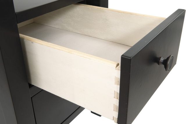 Signature Design by Ashley® Ezmonei Black/Gray Chairside End Table-4