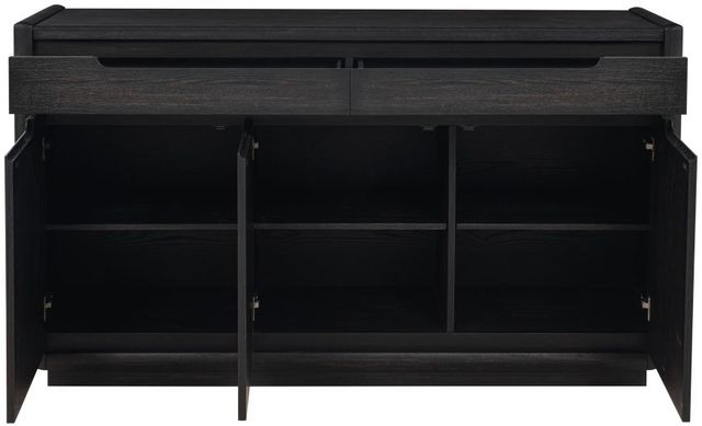 Coaster® Leandro Burnished Black Dining Sideboard Server-3