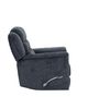 Man Wah Slate Blue Swivel Glider Recliner-3