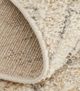 Feizy 39KJF Camellia Ivory/Charcoal 5'x8' Area Rug-3