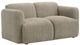 Coaster® Dorset 3-Piece Brown Upholstered Sofa Set-2