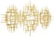 YHD Golden Gilded 3D Wall Art-1