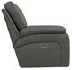 La-Z-Boy® Greyson Blue Grey Leather Power Reclining Loveseat with Headrest and Lumbar-2