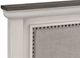 Standard Furniture Grand Bay White/Gray Queen Panel Bed-2
