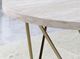 Steve Silver Co. Rowyn White End Table with Copper Base-3