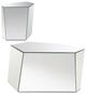 Coaster® Capella 2-Piece Silver Mirrored Occasional Table Set-0