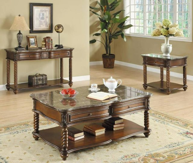 Homelegance® Lockwood Mahogany End Table-2