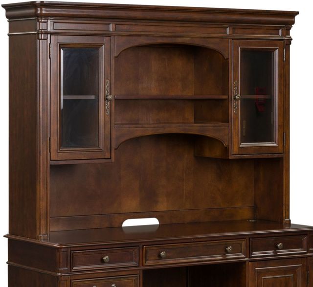 Liberty Furniture Brayton Manor 5-Piece Cognac Executive Desk Set-3