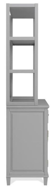 Riverside Furniture Osborne Gray Skies Sideboard and Hutch-2