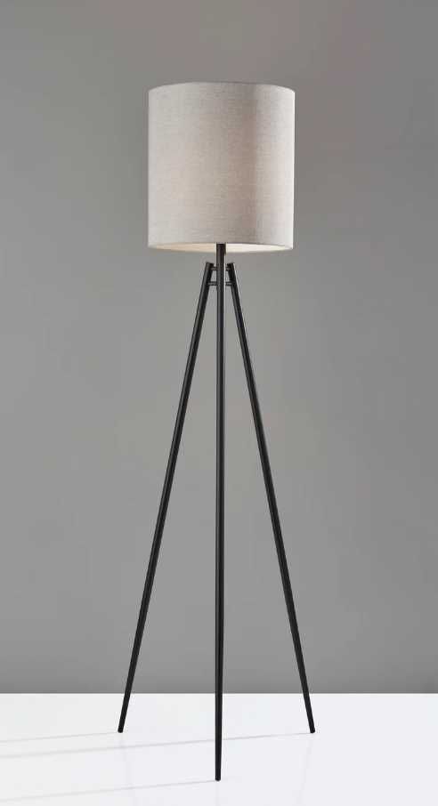 Adesso® Glenwood Black Floor Lamp-3