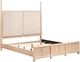 Liberty Furniture Proximity Place 3-Piece Barley/Barley Buff Queen Upholstered Poster Bedroom Set-2