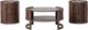 Liberty Furniture Warren Park 3-Piece Coffee Brown Round Optional Occasional Table Set-0