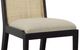 Furniture Classics Matheson Beige/Satin Black Dining Side Chair-2