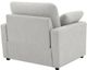 Coaster® Collins Gray Upholstered Power Recliner Chair-5