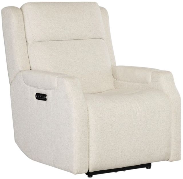 Hooker® Furniture MS Nelson Wayfarer Frost Power Recliner with Power Headrest and Lumbar-0