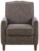 Olliix by Madison Park Brown Multi Wells Push Back Recliner-0