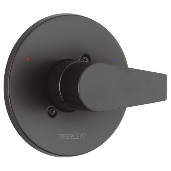 Peerless Xander® Matte Black Valve Only Trim Kit-0